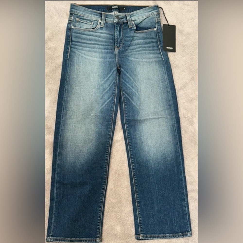 Hudson Stella Midrise Crop Straight - NWT, Size 26, Color Bond